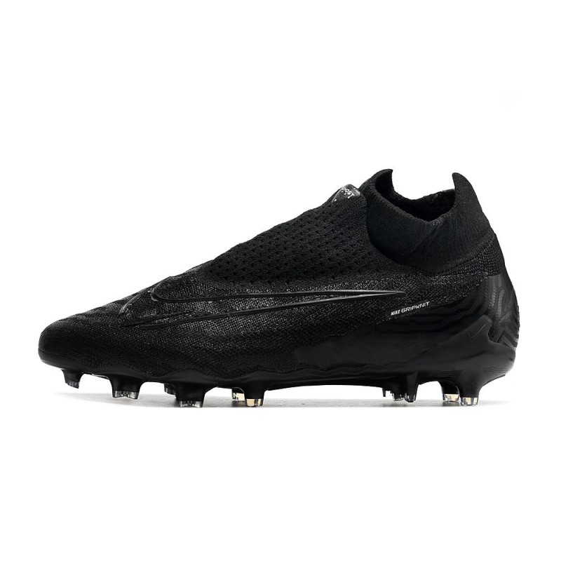 Nike Phantom GX Elite Dynamic Fit FG Svart för Herr 4 Billiga Fotbollsskor Nike Phantom GX Elite Dynamic Fit FG Svart 4