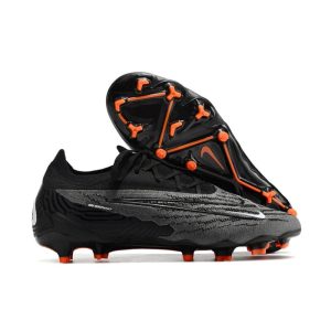 Nike Phantom GX Elite Gripknit FG Black Pack – Svart Vit Grå för Herr Billiga Fotbollsskor Nike Phantom GX Elite Gripknit FG Black Pack – Svart Vit Grå
