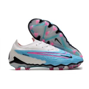 Nike Phantom GX Elite Gripknit FG Blast – Blå Rosa Vit Blå för Herr Billiga Fotbollsskor Nike Phantom GX Elite Gripknit FG Blast – Blå Rosa Vit Blå