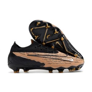 Nike Phantom GX Elite Gripknit FG Brun Svart för Herr Billiga Fotbollsskor Nike Phantom GX Elite Gripknit FG Brun Svart