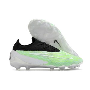 Nike Phantom GX Elite Gripknit FG Grön Svart för Herr Billiga Fotbollsskor Nike Phantom GX Elite Gripknit FG Grön Svart