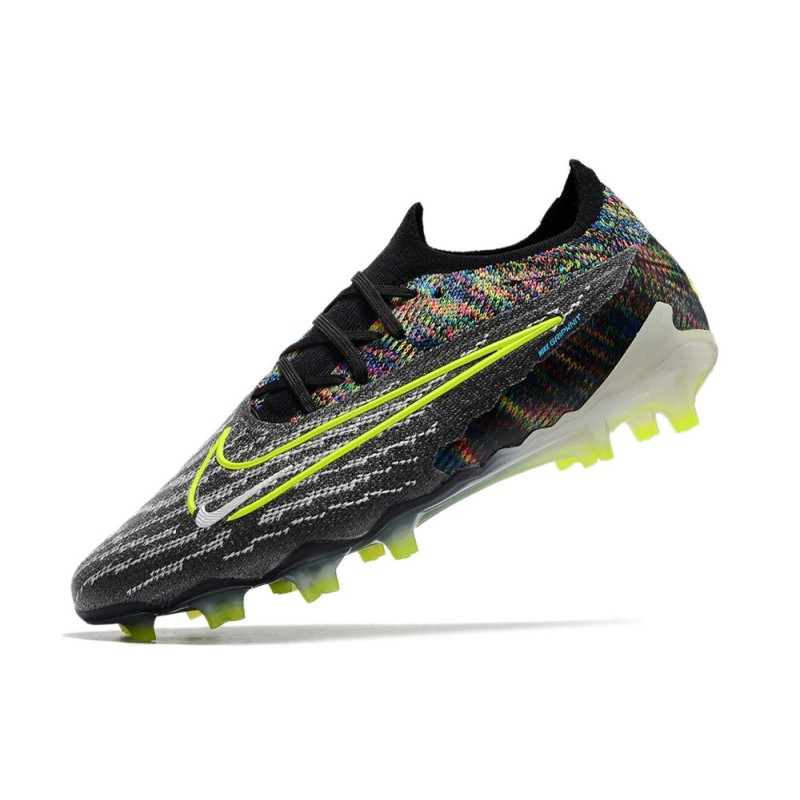 Nike Phantom GX Elite Gripknit FG Link – Svart Neon Vit Blå för Herr 6 Billiga Fotbollsskor Nike Phantom GX Elite Gripknit FG Link – Svart Neon Vit Blå 6