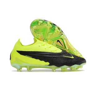 Nike Phantom GX Elite Gripknit FG Svart Grön för Herr Billiga Fotbollsskor Nike Phantom GX Elite Gripknit FG Svart Grön