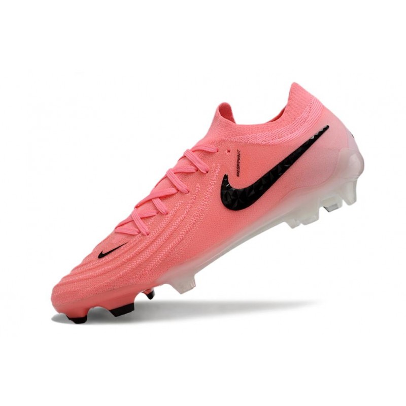 Nike Phantom GX II Elite FG Rosa Svart för Herr 8 Billiga Fotbollsskor Nike Phantom GX II Elite FG Rosa Svart 8