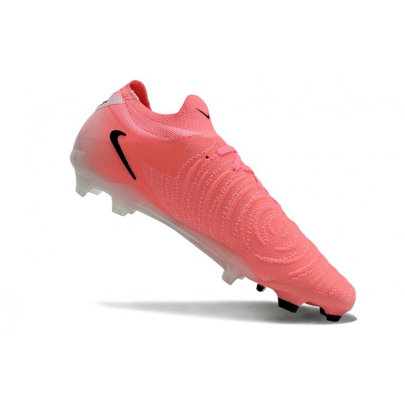 Nike Phantom GX II Elite FG Rosa Svart för Herr 9 Billiga Fotbollsskor Nike Phantom GX II Elite FG Rosa Svart 9