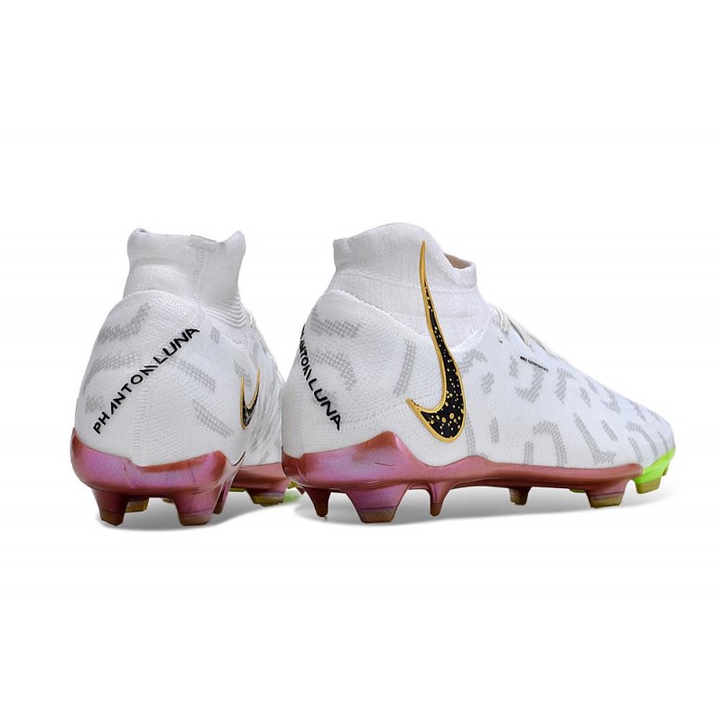 Nike Phantom Luna Elite FG Män X WWC Vit Svart Guld för Herr 6 Billiga Fotbollsskor Nike Phantom Luna Elite FG Män X WWC Vit Svart Guld 6
