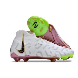 Nike Phantom Luna Elite FG Män X WWC Vit Svart Guld för Herr Billiga Fotbollsskor Nike Phantom Luna Elite FG Män X WWC Vit Svart Guld