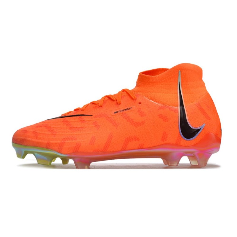 Nike Phantom Luna Elite FG United – Orange Svart för Herr 4 Billiga Fotbollsskor Nike Phantom Luna Elite FG United – Orange Svart 4