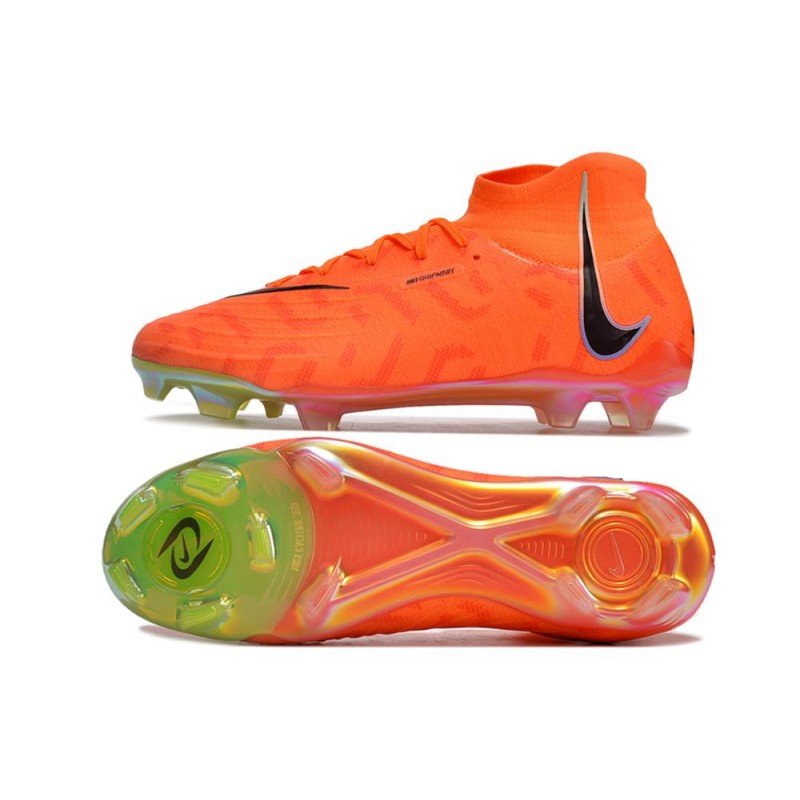 Nike Phantom Luna Elite FG United – Orange Svart för Herr 5 Billiga Fotbollsskor Nike Phantom Luna Elite FG United – Orange Svart 5