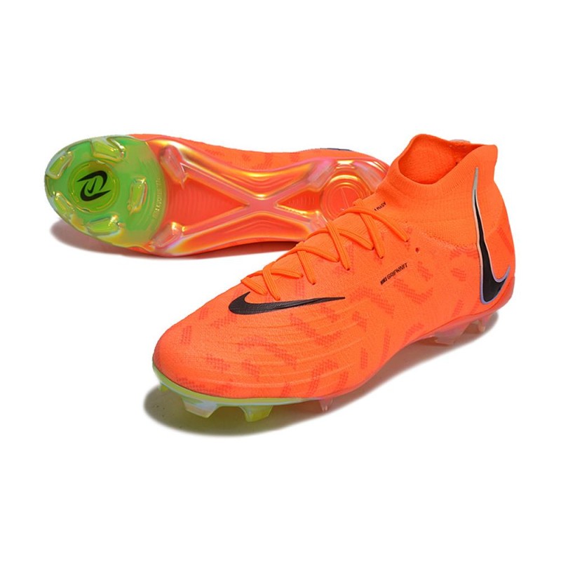Nike Phantom Luna Elite FG United – Orange Svart för Herr 7 Billiga Fotbollsskor Nike Phantom Luna Elite FG United – Orange Svart 7