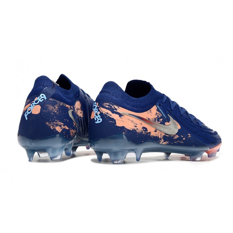 Nike Phantom Luna II Elite L FG Erling Haaland Blå Silver för Herr 6 Billiga Fotbollsskor Nike Phantom Luna II Elite L FG Erling Haaland Blå Silver 6