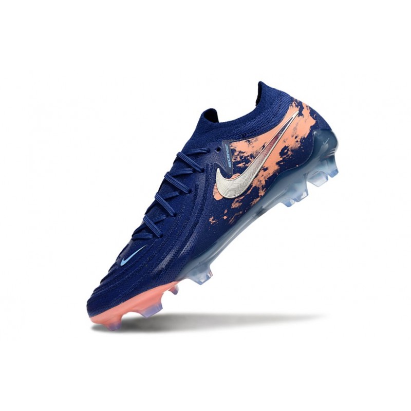 Nike Phantom Luna II Elite L FG Erling Haaland Blå Silver för Herr 8 Billiga Fotbollsskor Nike Phantom Luna II Elite L FG Erling Haaland Blå Silver 8