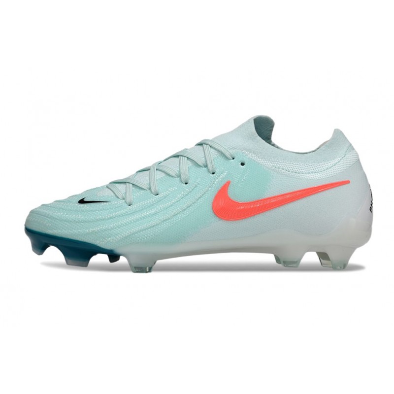 Nike Phantom Luna II Elite L FG Grön Vit Röd för Herr 4 Billiga Fotbollsskor Nike Phantom Luna II Elite L FG Grön Vit Röd 4