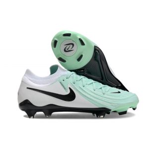 Nike Phantom Luna II Elite L FG Grön Vit Svart för Herr Billiga Fotbollsskor Nike Phantom Luna II Elite L FG Grön Vit Svart