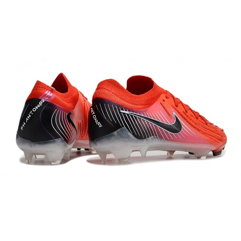 Nike Phantom Luna II Elite L FG Röd Svart för Herr 6 Billiga Fotbollsskor Nike Phantom Luna II Elite L FG Röd Svart 6