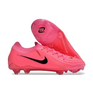 Nike Phantom Luna II Elite L FG Rosa Svart för Herr Billiga Fotbollsskor Nike Phantom Luna II Elite L FG Rosa Svart