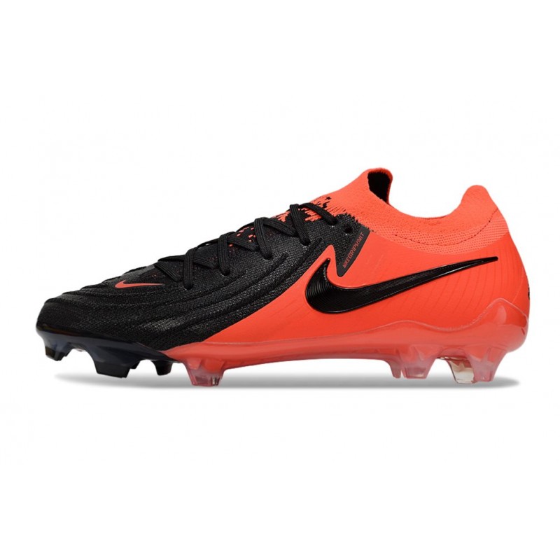 Nike Phantom Luna II Elite L FG Svart Röd för Herr 4 Billiga Fotbollsskor Nike Phantom Luna II Elite L FG Svart Röd 4