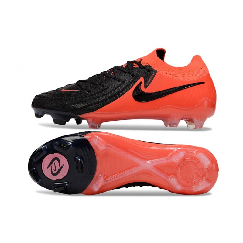 Nike Phantom Luna II Elite L FG Svart Röd för Herr 5 Billiga Fotbollsskor Nike Phantom Luna II Elite L FG Svart Röd 5