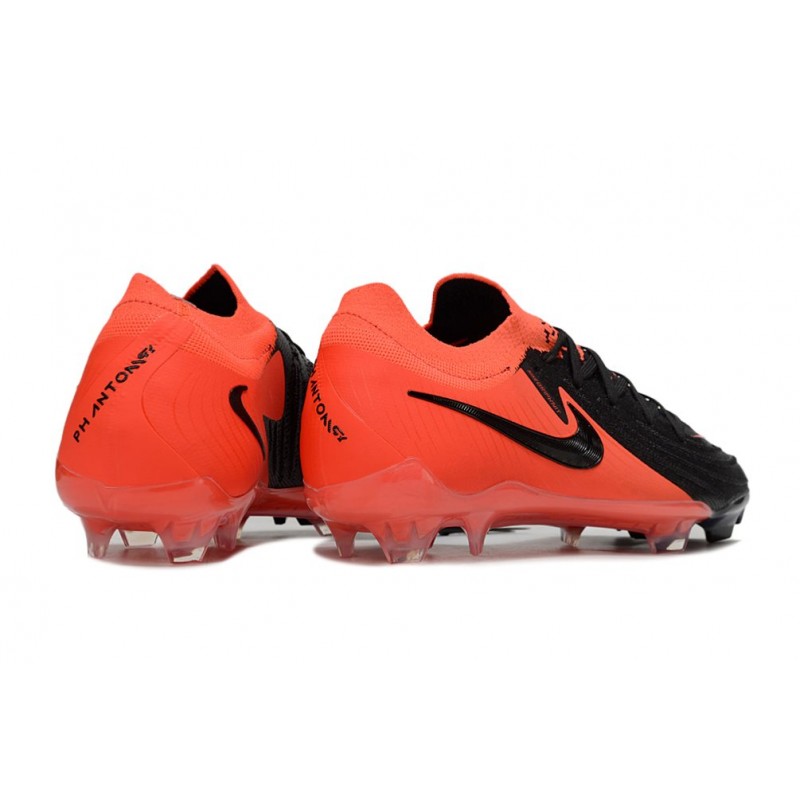 Nike Phantom Luna II Elite L FG Svart Röd för Herr 6 Billiga Fotbollsskor Nike Phantom Luna II Elite L FG Svart Röd 6