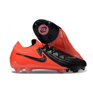 Nike Phantom Luna II Elite L FG Svart Röd för Herr Billiga Fotbollsskor Nike Phantom Luna II Elite L FG Svart Röd