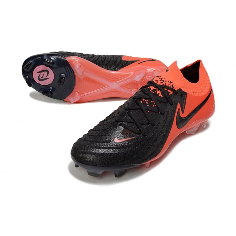 Nike Phantom Luna II Elite L FG Svart Röd för Herr 7 Billiga Fotbollsskor Nike Phantom Luna II Elite L FG Svart Röd 7