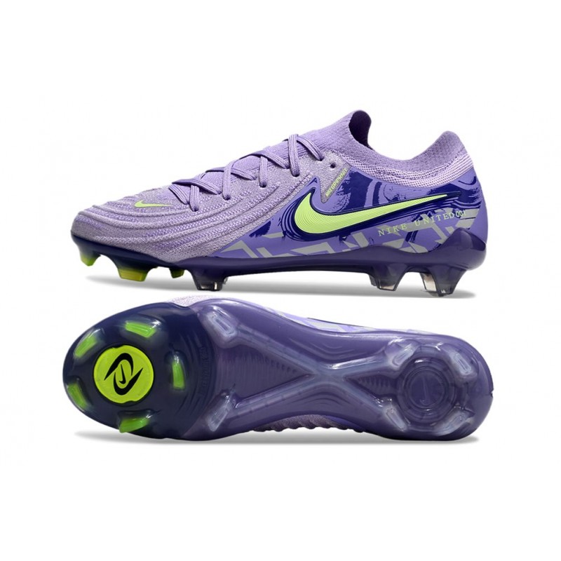 Nike Phantom Luna II Elite L FG United – Lila Neon för Herr 5 Billiga Fotbollsskor Nike Phantom Luna II Elite L FG United – Lila Neon 5