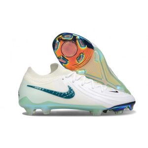 Nike Phantom Luna II Elite L FG Vit Grön för Herr Billiga Fotbollsskor Nike Phantom Luna II Elite L FG Vit Grön