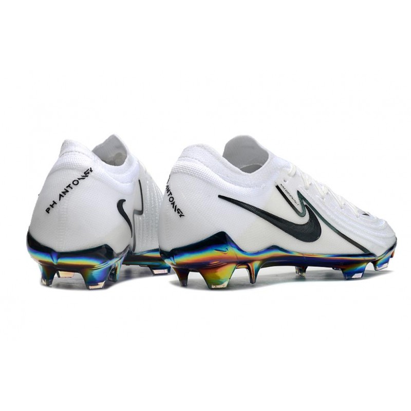 Nike Phantom Luna II Elite L FG Vit Svart för Herr 6 Billiga Fotbollsskor Nike Phantom Luna II Elite L FG Vit Svart 6