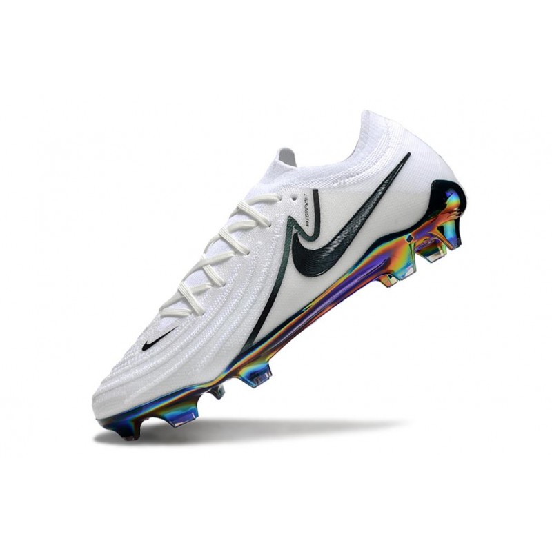 Nike Phantom Luna II Elite L FG Vit Svart för Herr 8 Billiga Fotbollsskor Nike Phantom Luna II Elite L FG Vit Svart 8
