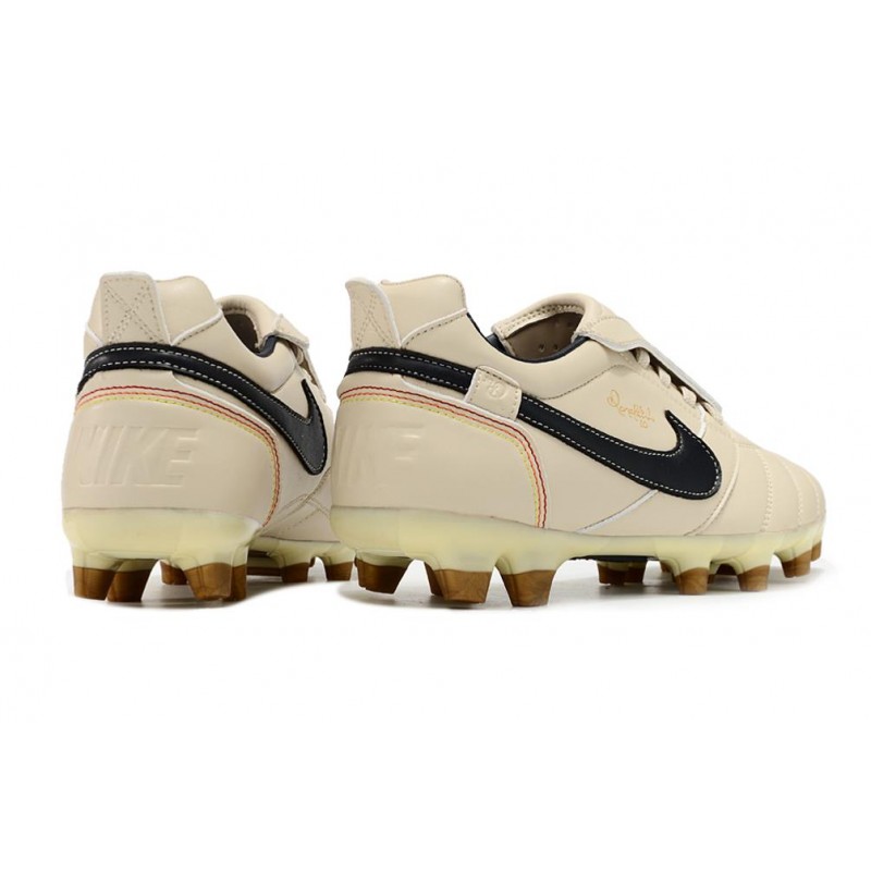 Nike Tiempo Legend 10 Elite FG Beige Svart för Herr 6 Billiga Fotbollsskor Nike Tiempo Legend 10 Elite FG Beige Svart 6