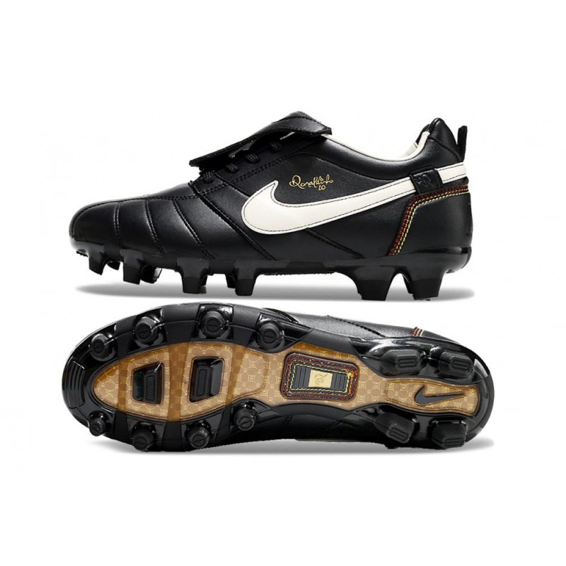 Nike Tiempo Legend 10 Elite FG Svart Vit för Herr 5 Billiga Fotbollsskor Nike Tiempo Legend 10 Elite FG Svart Vit 5