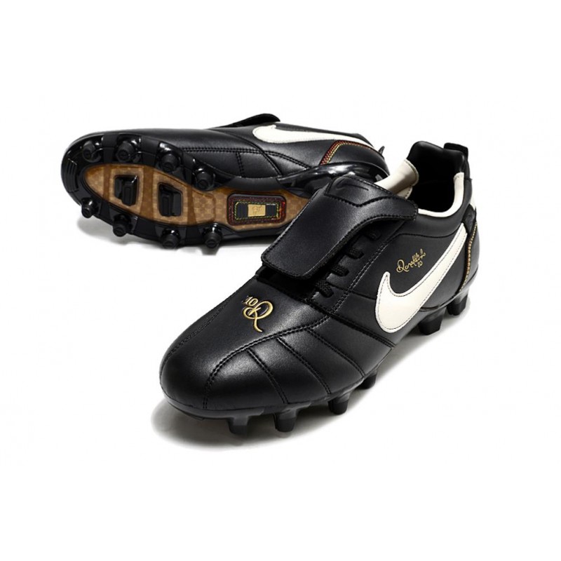Nike Tiempo Legend 10 Elite FG Svart Vit för Herr 7 Billiga Fotbollsskor Nike Tiempo Legend 10 Elite FG Svart Vit 7