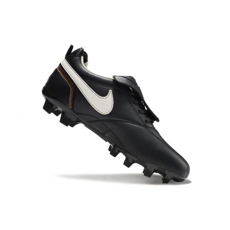 Nike Tiempo Legend 10 Elite FG Svart Vit för Herr 9 Billiga Fotbollsskor Nike Tiempo Legend 10 Elite FG Svart Vit 9