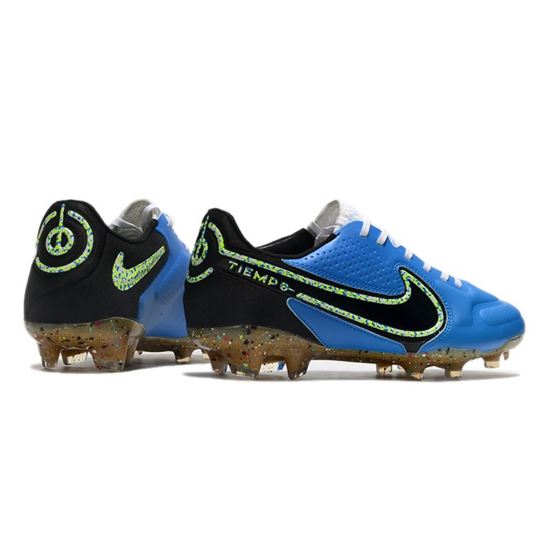 Nike Tiempo Legend 9 Elite FG Fotbollsskor Blå Svart för Herr 6 Billiga Fotbollsskor Nike Tiempo Legend 9 Elite FG Fotbollsskor Blå Svart 6