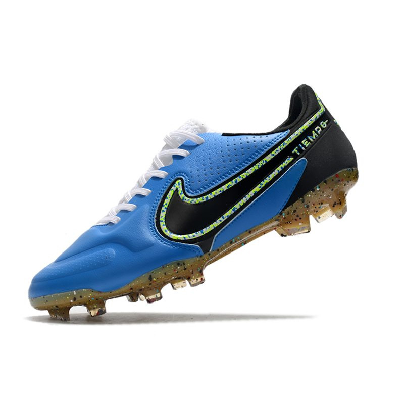 Nike Tiempo Legend 9 Elite FG Fotbollsskor Blå Svart för Herr 8 Billiga Fotbollsskor Nike Tiempo Legend 9 Elite FG Fotbollsskor Blå Svart 8