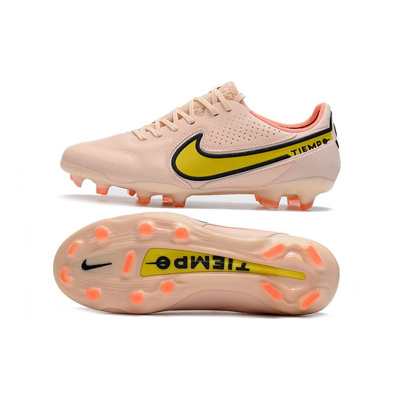 Nike Tiempo Legend 9 Elite FG Fotbollsskor Lucent – Orange Gul Rosa för Herr 5 Billiga Fotbollsskor Nike Tiempo Legend 9 Elite FG Fotbollsskor Lucent – Orange Gul Rosa 5