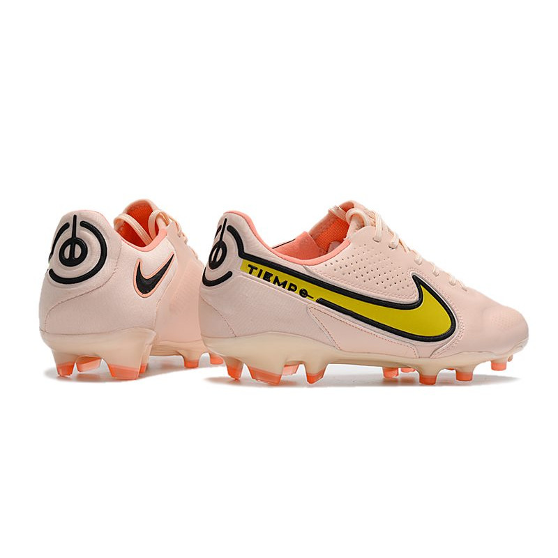 Nike Tiempo Legend 9 Elite FG Fotbollsskor Lucent – Orange Gul Rosa för Herr 6 Billiga Fotbollsskor Nike Tiempo Legend 9 Elite FG Fotbollsskor Lucent – Orange Gul Rosa 6