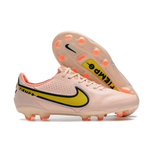 Nike Tiempo Legend 9 Elite FG Fotbollsskor Lucent – Orange Gul Rosa för Herr Billiga Fotbollsskor Nike Tiempo Legend 9 Elite FG Fotbollsskor Lucent – Orange Gul Rosa