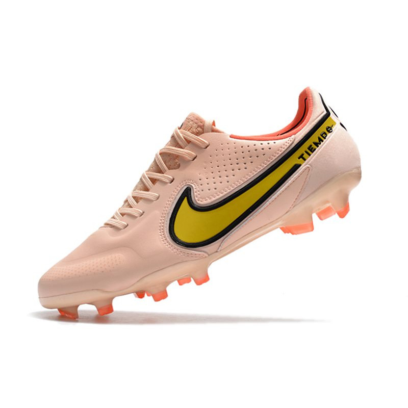Nike Tiempo Legend 9 Elite FG Fotbollsskor Lucent – Orange Gul Rosa för Herr 8 Billiga Fotbollsskor Nike Tiempo Legend 9 Elite FG Fotbollsskor Lucent – Orange Gul Rosa 8