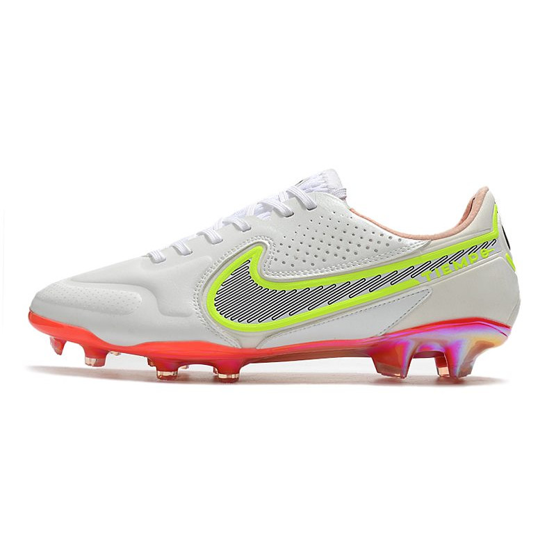 Nike Tiempo Legend 9 Elite FG Fotbollsskor Rawdacious – Vit Röd Rosa för Herr 4 Billiga Fotbollsskor Nike Tiempo Legend 9 Elite FG Fotbollsskor Rawdacious – Vit Röd Rosa 4