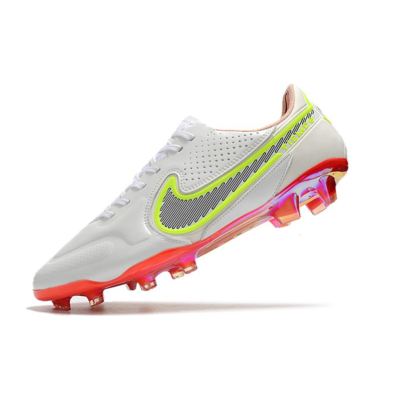 Nike Tiempo Legend 9 Elite FG Fotbollsskor Rawdacious – Vit Röd Rosa för Herr 8 Billiga Fotbollsskor Nike Tiempo Legend 9 Elite FG Fotbollsskor Rawdacious – Vit Röd Rosa 8