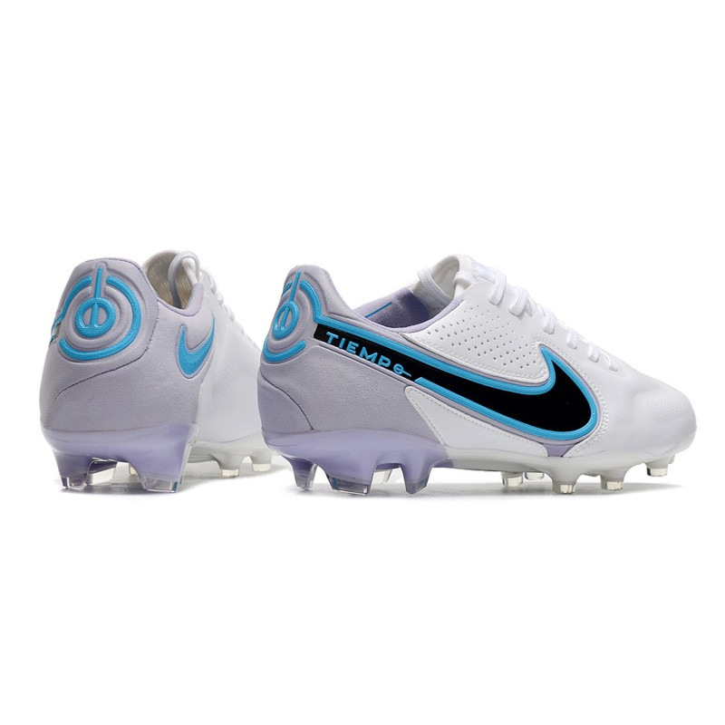 Nike Tiempo Legend 9 Elite FG Fotbollsskor Vit Svart för Herr 6 Billiga Fotbollsskor Nike Tiempo Legend 9 Elite FG Fotbollsskor Vit Svart 6
