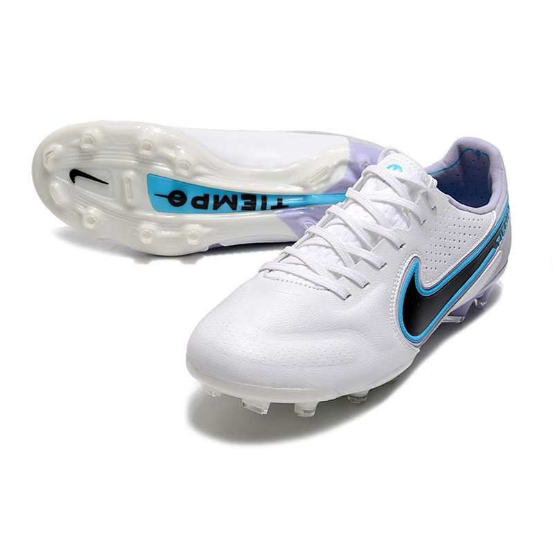 Nike Tiempo Legend 9 Elite FG Fotbollsskor Vit Svart för Herr 7 Billiga Fotbollsskor Nike Tiempo Legend 9 Elite FG Fotbollsskor Vit Svart 7