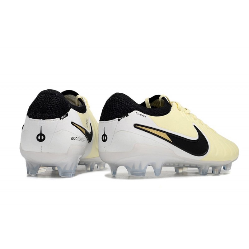 Nike Tiempo Legend X Elite FG Mad Ready – Lemonade Svart för Herr 6 Billiga Fotbollsskor Nike Tiempo Legend X Elite FG Mad Ready – Lemonade Svart 6