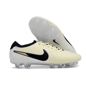 Nike Tiempo Legend X Elite FG Mad Ready – Lemonade Svart för Herr Billiga Fotbollsskor Nike Tiempo Legend X Elite FG Mad Ready – Lemonade Svart
