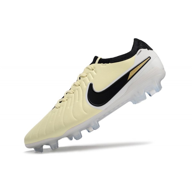 Nike Tiempo Legend X Elite FG Mad Ready – Lemonade Svart för Herr 8 Billiga Fotbollsskor Nike Tiempo Legend X Elite FG Mad Ready – Lemonade Svart 8