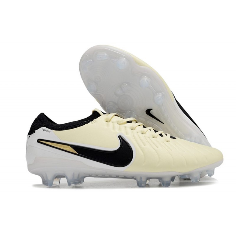 Nike Tiempo Legend X Elite FG Mad Ready – Lemonade Svart för Herr 3 Billiga Fotbollsskor Nike Tiempo Legend X Elite FG Mad Ready – Lemonade Svart 3