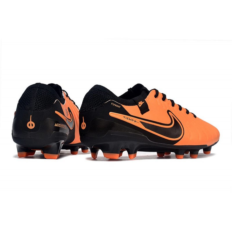Nike Tiempo Legend X Elite FG Orange Svart för Herr 6 Billiga Fotbollsskor Nike Tiempo Legend X Elite FG Orange Svart 6