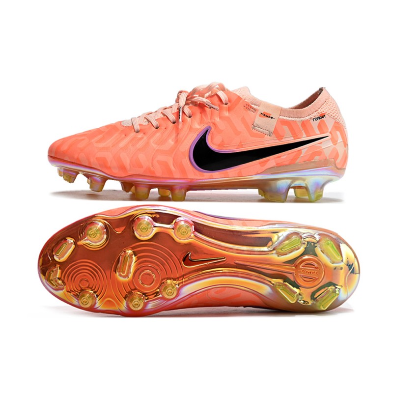 Nike Tiempo Legend X Elite FG PLAYER EDITION United – Orange Svart för Herr 5 Billiga Fotbollsskor Nike Tiempo Legend X Elite FG PLAYER EDITION United – Orange Svart 5