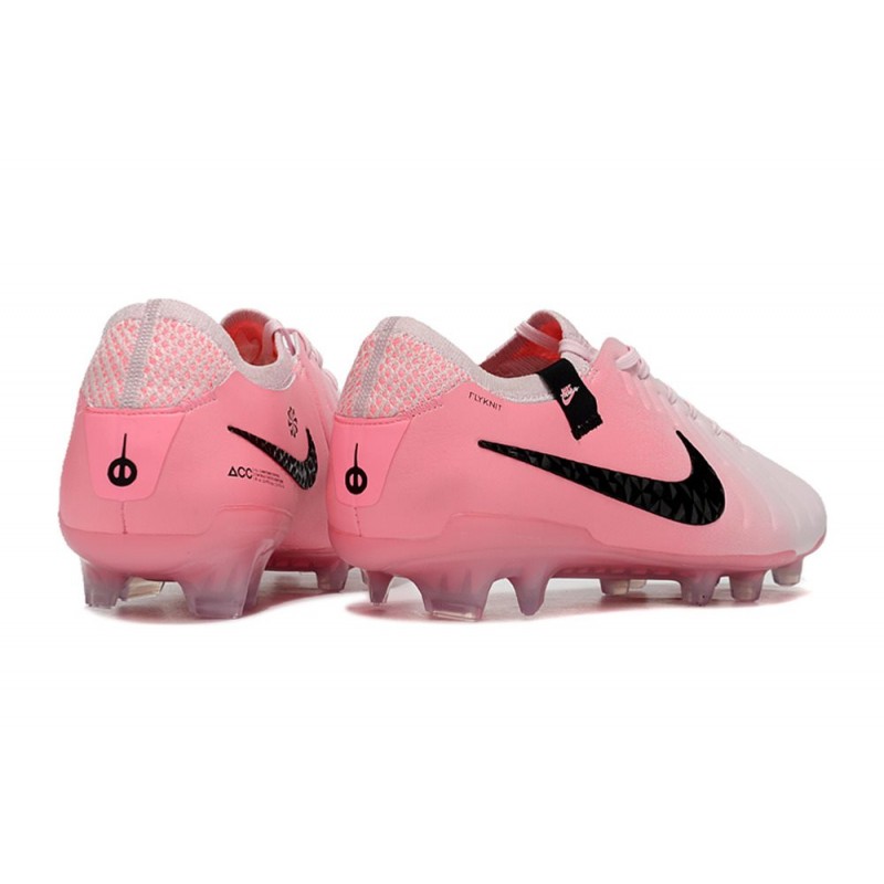 Nike Tiempo Legend X Elite FG Rosa Svart för Herr 6 Billiga Fotbollsskor Nike Tiempo Legend X Elite FG Rosa Svart 6